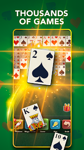 FreeCell Solitaire benzersiz özellikler ve temalar
