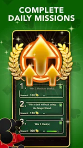 FreeCell Solitaire günlük görevler ve topluluk özellikleri